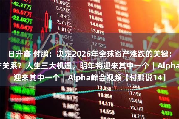 日升鑫 付鹏:决定2026年全球资产涨跌的关键:AI生产力能否改变生产关系?人生三大机遇,明年将迎来其中一个|Alpha峰会视频【付鹏说14】